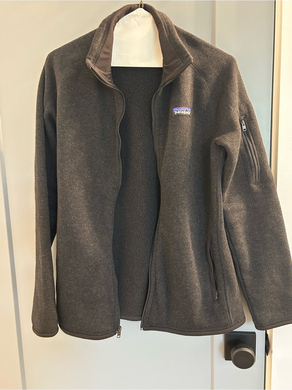 Patagonia Women's Black Full-Zip Fleece Jacket